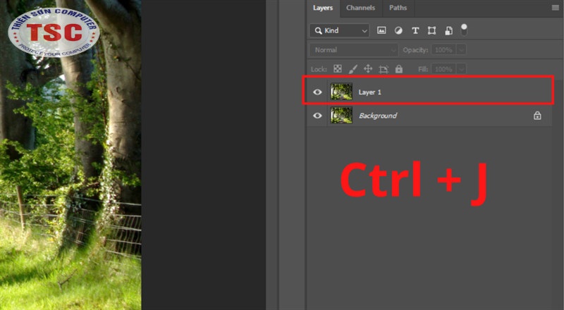 Cách xóa bóng từ ảnh trong Photoshop ở trên máy tính